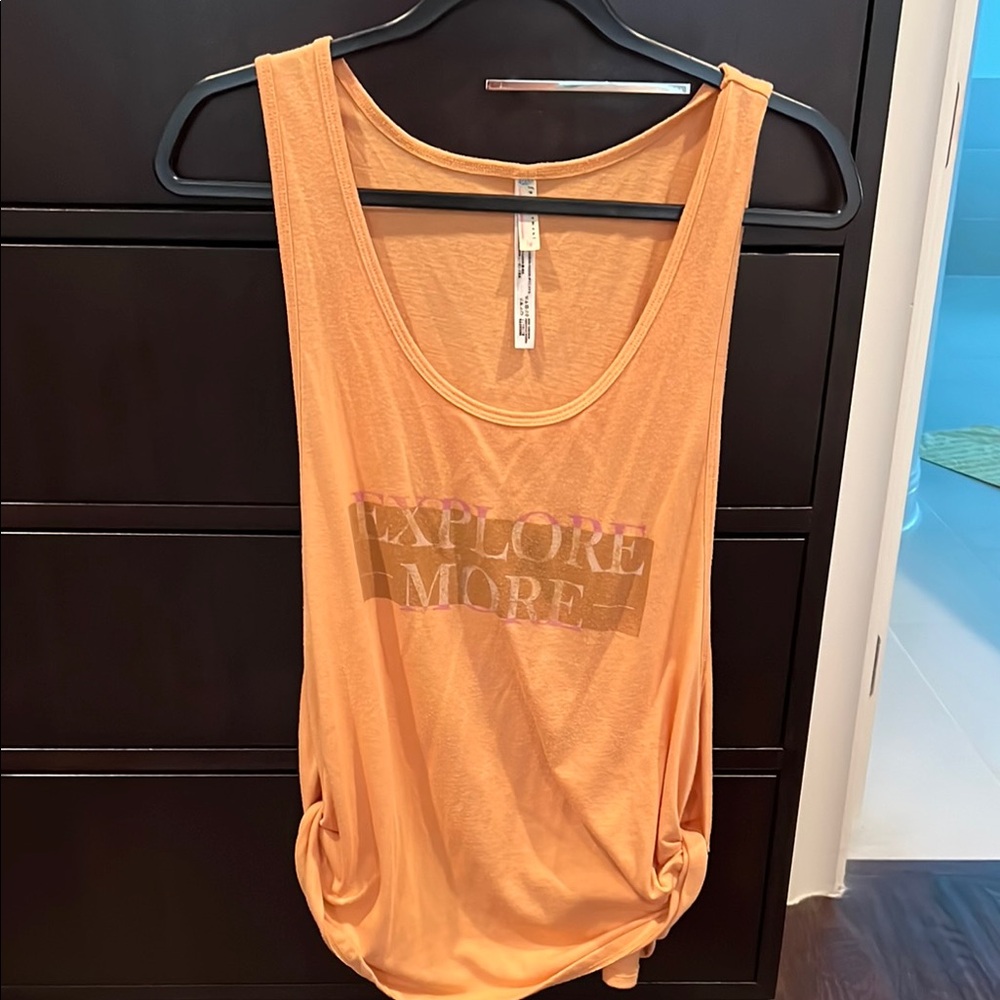 Free people movement workout top, loose, explore more, large